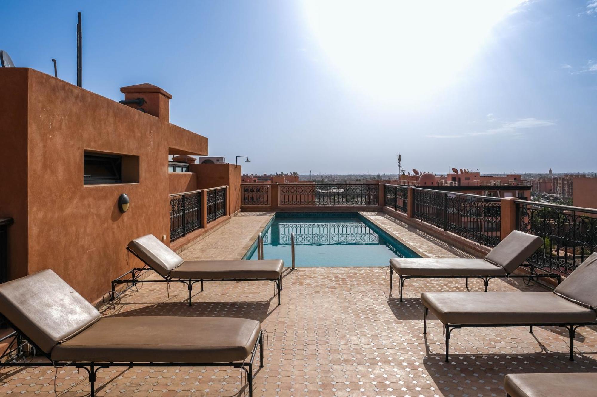 Top Appartement Gueliz Marrakesh Eksteriør bilde